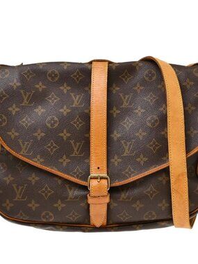 LOUIS VUITTON SAUMUR 35 SHOULDER BAG MONOGRAM